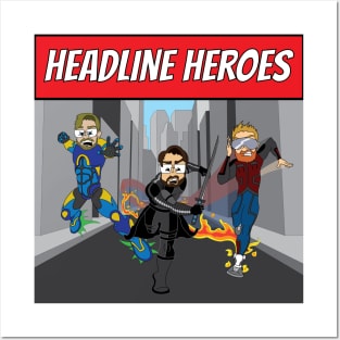 Headline Heroes Posters and Art
